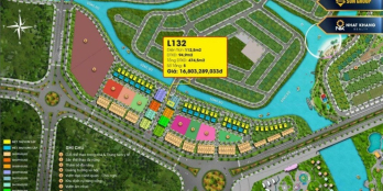 BÁN CĂN SHOPHOUSE L132, VỊ TRÍ NẰM NGAY TRỤC THƯƠNG MẠI ART DECO - HÀNG VIP