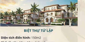 CĂN TỨ LẬP VIEW CÔNG VIÊN DỰ ÁN SUN RIVEDSIDE VILLAGE SẦM SƠN