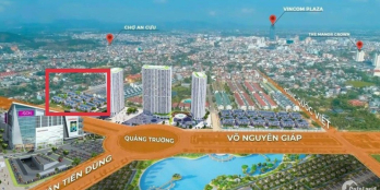 Mở bán Shophouse 5 tầng An Cựu, vị trí đối diện Aeon Mall Huế