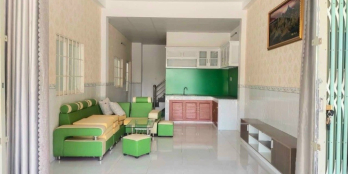 Nhà phố Bàu Bàng giá rẻ nằm ngay khu dân cư đông đúc gần tt hành chính Bàu Bàng