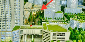 Shophouse mặt đường 40m, đối diện các tòa văn phòng và chung cư.