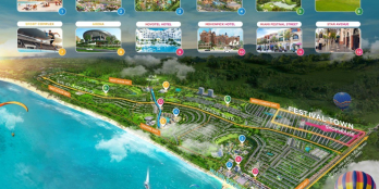 Shophouse 2 Mặt Tiền cung đường Lễ Hội Festival Street dự án Novaworld Phan Thết