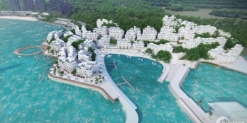 Sun group ra mắt -  shophouse Santorini bến du thuyền tại Hòn Thơm