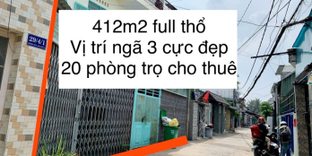 Chủ gửi bán phòng trọ 20 căn gần dự án Urban Green của Đất Xanh Thủ Đức
