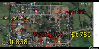 đất nền thổ cư toàn bộ ngay khu dân cư trù mật