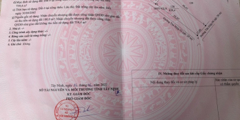 Bán đất Tân Hiệp Tân Châu - Tây Ninh 839 m2 thổ cư 100m2