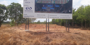 đất sào sổ sẵn 20x52 sát KCN ledana sát QL13 giá rẻ bình phước