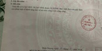 Đất thổ cư xây trọ giá rẻ Bình chuẩn Thuận an