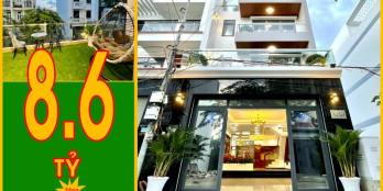 Nhà Riêng Quận 7, Nhà Mới Tặng Nội Thất Mới 100%, 1 Trệt 3 lầu, DTSD: 300m2