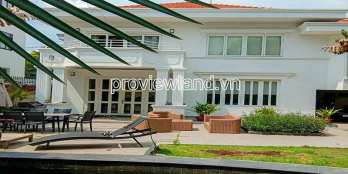 Cho thuê biệt thự Thảo Điền, khu compound Phú Nhuận, 500m2, 2 tầng, hồ bơi