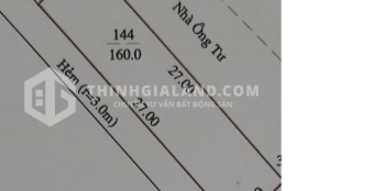 BÁN ĐẤT CĂN GÓC ĐƯỜNG 8M KINH DOANH TỐT CHỢ TRẦN BÌNH TRỌNG PHƯỜNG 8 (160M2)