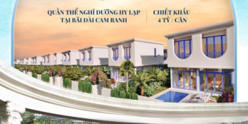 Biệt Thự Mặt Biển Cam Ranh Bay, Sở Hữu Lâu Dài, Cam Kết Lợi Nhuận 6%/Năm
