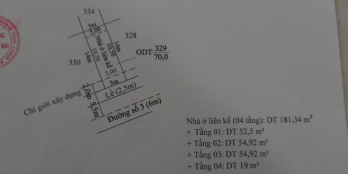 Bán nhà phố 3 lầu có sân thượng - đã có sổ ngay trung tâm TT Bến Lức