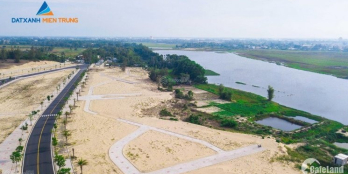 Bán đất biệt thự mặt sông, cách biển 500m, gần CocoBay, giá chỉ 20tr/m2