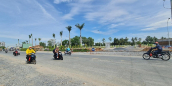 ĐẤT NỀN ĐỨC HÒA XÃ HỰU THẠNH MẶT TIỀN DT824 SHR HỖ TRỢ TRẢ GÓP 0 LÃI SUẤT