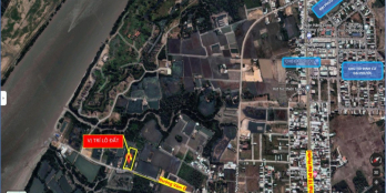 Đất thuộc dự án khu đô  xã Đại Phước - 4854m2(có 52m2 thổ cư)- ngang 47m x 102m.