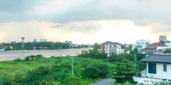 Bán lô đất 2 mặt tiền khu Biệt thự Kim Sơn Thảo Điền, 923m2 đất sổ hồng