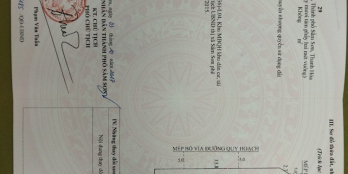 LÔ ĐẤT 2 MẶT ĐƯỜNG LỚN 778m2 CÁCH BIỂN SẦM SƠN 200m