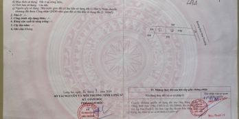 Mặt tiền đường nhựa lớn nhất Đức hoà thượng diện tích:150m2,giá 3,2tỷ TL