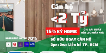 Căn Hộ Liền Kề Phạm Văn Đồng Giá Chỉ Từ 34 Triệu/m2, CK 6,2% Ân Hạn Gốc Lãi