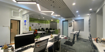 Cho thuê 105m2 văn phòng tại tầng 9 toà Chung cư 184 Hoàng Quốc Việt