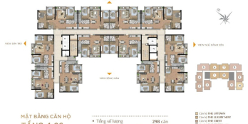 Bán lỗ căn hộ 2PN view biển đẹp tuyệt vời sổ hồng vĩnh viễn ck 14% + 300tr