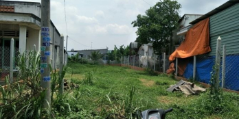 Cần bán gấp lô đất Hóc Môn, Sổ Hồng riêng, 110m2 full thổ đường Trần Văn Mười