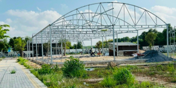 ???́?? ??̀?? ????????? - Khởi công xây dựng nhà mẫu