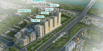 3 phòng ngủ 85m2 Eurowindow River Park view sông Đuống, chỉ 29tr/m2