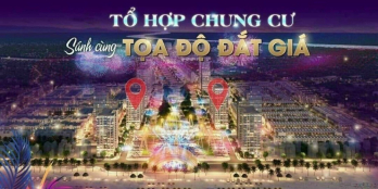 căn hộ cao tầng mặt biển Sầm Sơn, sở hữu lâu dài, quảng trường lớn.