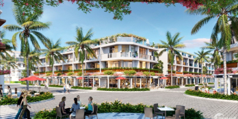 Nhà phố biển 3 tầng đa công năng sử dụng. TT chỉ 25% đến khi nhận nhà. CK cao