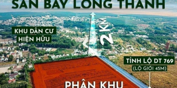 Bán Shophouse mặt tiền đường 32m KDC Lộc An - Bình Sơn STC Long Thành 50tr/m2, p