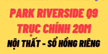 BDS Hùng Vĩ Land Park Riverside 75M2 - Đ Nam - Trục Chính 20m Sổ Hồng 9,1 tỷ