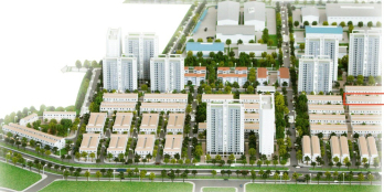 Duy nhất 1 căn nhà phố 4 tầng DT 210m2, đối diện chung cư, KD sầm uất