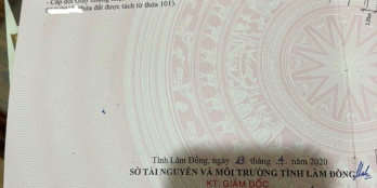 Bán lô đất 298m2 ven Đà Lạt tại Hiệp An - Đức Trọng - Lâm Đồng