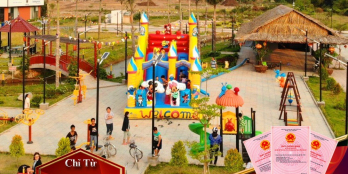 bán đất gần chợ bình chánh, view sông mát mẻ, đã có sổ hồng riêng.