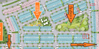 Bán 4 lô đất nền LK view công viên, bể bơi tại TMS Đầm Cói Vĩnh Yên.