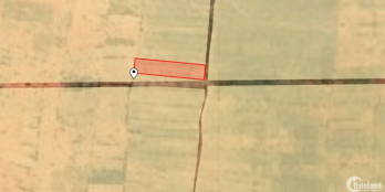 Chính chủ, lô sát mặt tiền liên huyện có giấy chứng nhận, vuông vức, có đường