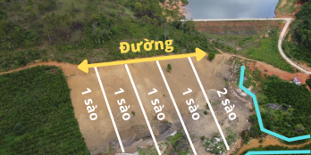 Cô chú bán mảnh vườn 02 sào Bảo Lộc ôm suối giá 1 triệu/ m2