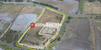 Lô đất 6500m2 giáp 3 mặt sông, mặt tiền đường vào dự án Phú Mỹ Hưng Nhơn Trạch