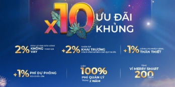 HƯNG THỊNH MỞ 150 CĂN MỚI MERRY LAND HẢI GIANG QUY NHƠN,CHIẾT KHẤU KHỦNG,GỌI