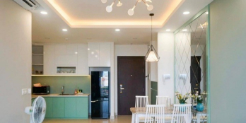 Golden Mansion 2pn/2wc full nội thất tầng cao vào ở ngay