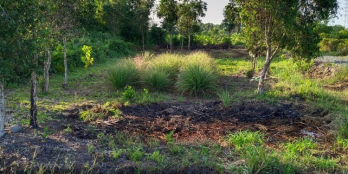 Bán 500m2 đất vườn Bến Lức view kênh đất 2 mặt tiền giá 550tr