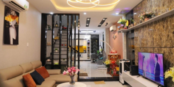 Nhà đẹp 3 tầng, tặng nội thất, 4x16m, gần đường Nguyễn Sơn Tân Phú, nhỉnh 9 tỷ.