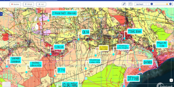 7990m2 đất xã Hồng Thái, Bắc Bình cách đường Liên huyện chỉ 76m, đất vuông vức r