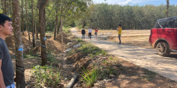 Đất thổ cư mặt tiền đường liên xã giá 530Triệu