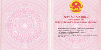 1,6 TỶ/ NỀN SHOPHOUSE 95M2  - ĐÃ CÓ SỔ - BẾN LỨC LONG AN