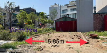 Bán đất sổ đỏ TĐC Vân Canh 72m MT 5.9m lô góc vườn hoa. Giá chỉ nhỉnh 6.8 tỷ