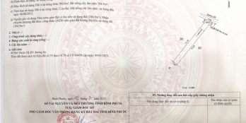 Chính Chủ - Đất Nền Bình Phước - Thổ Cư - Sổ Sẵn Mặt Tiền Đường 8m Chỉ 1,3Tr/M2