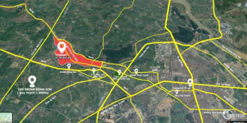 Cần ra nhanh 2 lô liền kề Thị trấn Rừng Thông, bao lỗi, sổ đỏ chính chủ, 13xx tỷ